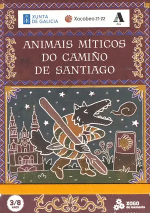 Xogo de Memoria. Animais Míticos Do Camiño de Santiago