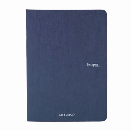 Cuaderno Ecoqua Pm A5 Azul Oscuro Dots Mix 12Nr 40 Ff Fabriano