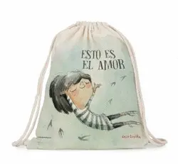 Bolsa de Tela esto Es el Amor. (Minimoni)