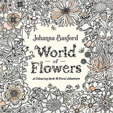 WORLD OF FLOWERS COLOURING BOOK MANDALAS