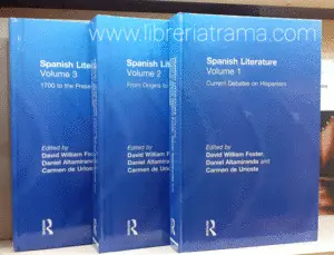 Spanish Literature. 3 Volúmenes