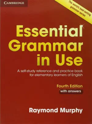 Essential Grammar In Use With Answers 4Th Edition
