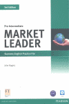 MARKET LEADER 3RD EDITION PRE-INTERMEDIATE PRACTICE FILE & PRACTICE FILE CD PACK