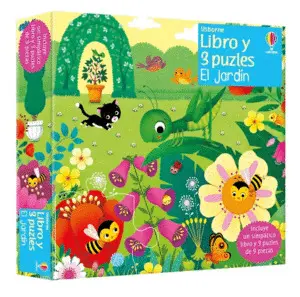 El Jardin Libro y 3 Puzzles