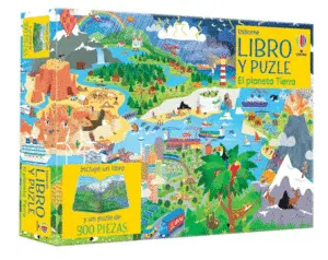 El Planeta Tierra Libro y Puzzle
