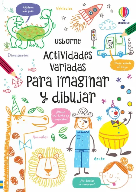 Actividades Variadas Imaginar y Dibujar