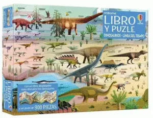 Dinosaurios Linea del Tiempo Libro Puzzle