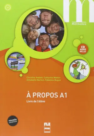 À PROPOS A1 LIVRE DE L'ÉLÈVE + CD AUDIO (NOUVELLE COUVERTURE)