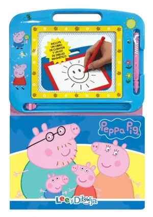 Peppa Pig (Libro+ Pizarra Magnética)