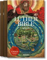 THE LUTHER BIBLE OF 1534- ESTUCHE 2 VOL + CUADERNO