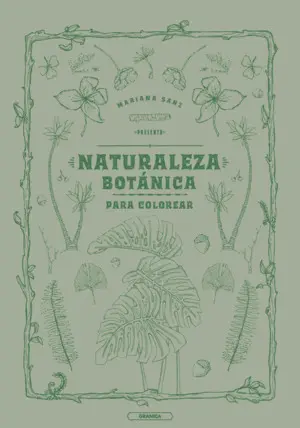 Naturaleza Botánica para Colorear