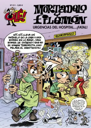 Urgencias del Hospital... ¡Fatal! (Olé! Mortadelo 211)
