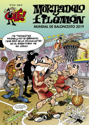 Mundial de Baloncesto 2019 (Olé! Mortadelo 213)