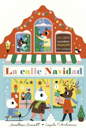 La Calle Navidad. Libro Acordeón