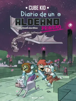 Minecraft. Diario de un Aldeano Pringao. Cómic 4