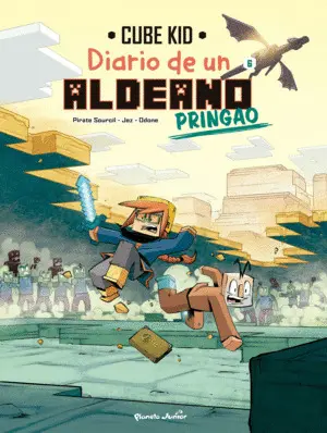 Minecraft. Diario de un Aldeano Pringao. Cómic 6
