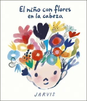 El Niño con Flores en la Cabeza