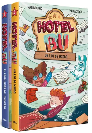 HOTEL BU. PACK LIBRO 1 Y 2 EL PEOR LUGAR DEL UNIVERSO + UN LÍO DE MIEDO