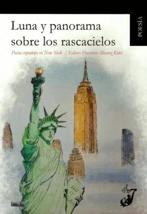 Luna y Panorama Sobre los Rascacielos