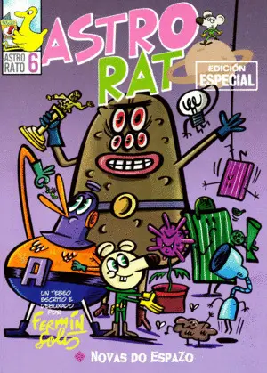 ASTRO RATO Nº6. NOVAS DO ESPAZO