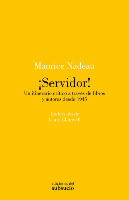 ¡Servidor!