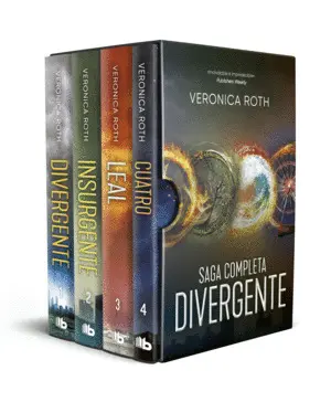 Divergente (Estuche Con: Divergente Insurgente Leal Cuatro)
