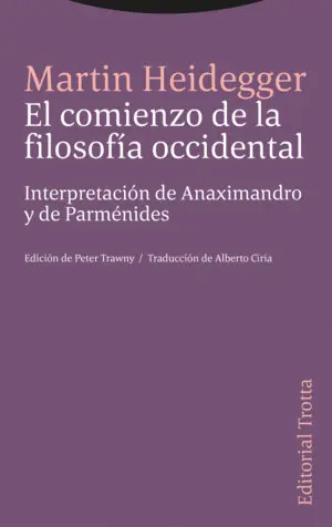 El Comienzo de la Filosofia Occidental