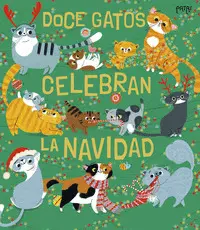 Doce Gatos Celebran la Navidad