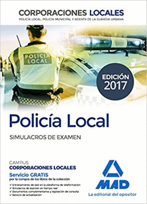 POLICÍA LOCAL. SIMULACROS DE EXAMEN