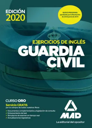 Guardia Civil. Ejercicios de Inglés