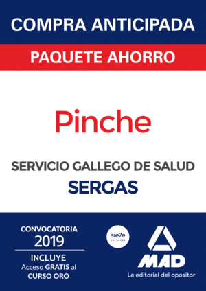 PAQUETE AHORRO PINCHE DEL SERVICIO GALLEGO DE SALUD