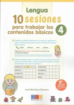 10 Sesiones para Trabajar los Contenidos Básicos 4