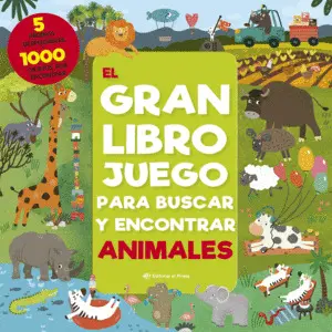 Gran Libro Juego para Buscar y Encontrar Animales, el