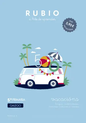 Vacacións Rubio 5º Primaria (Galego)