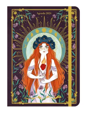 Agenda Anual Bolsillo 2024 Maria Hesse***