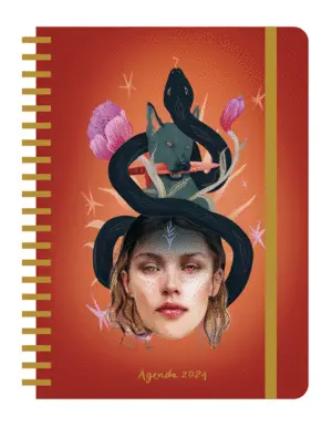 Agenda Anual Semanal 2024 Naranjalidad***