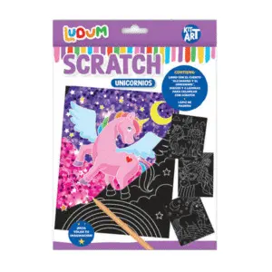 Kit Art Scratch Unicornios