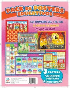 Packs de Posters Educativos los Números del 1 Al 1