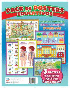 PACKS DE POSTERS EDUCATIVOS BUSQUEDA PRIMAVERAL
