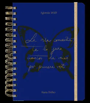 Agenda Anual Diaria 2025 Sara Buho