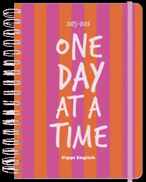 Agenda Escolar Semana Vista 2025-2026 Pippi English