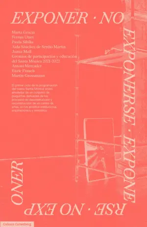 Exponer, no Exponerse