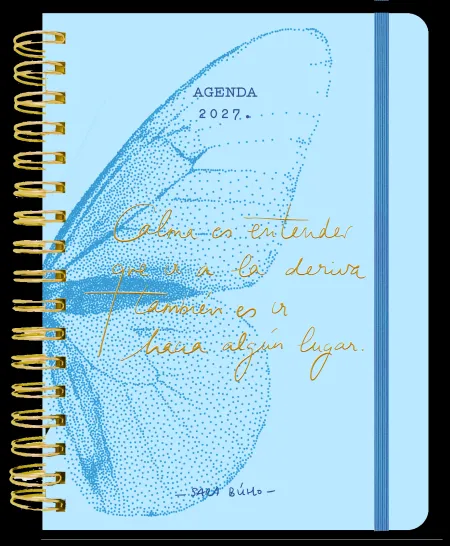 Agenda Anual Diaria 2027 Sara Búho