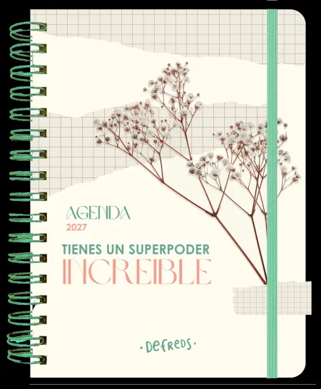Agenda Anual Semanal 2027 Defreds