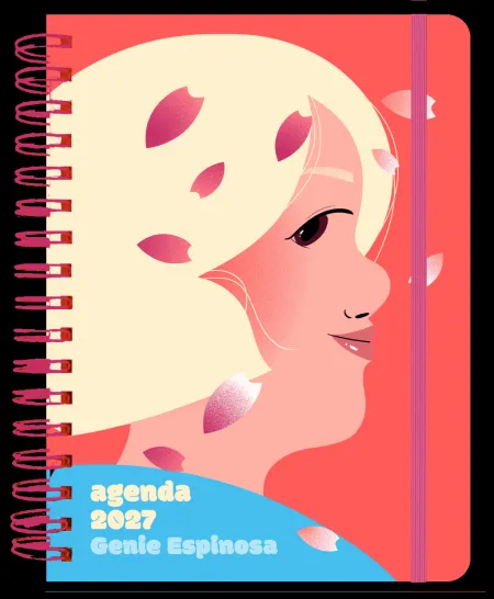 Agenda Anual Semanal 2027 Genie Espinosa