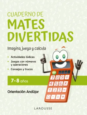 Cuaderno de Mates Divertidas 7-8 Años