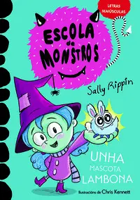 Aprende a Ler Na Escola de Monstros 1 - Unha Mascota Lambona