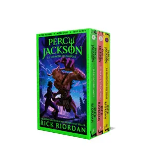 PERCY JACKSON Y LOS DIOSES DEL OLIMPO (ESTUCHE CON: EL LADRÓN DEL RAYOEL MAR DE