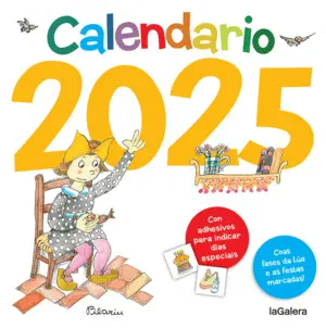 Calendario 2025 Galego. (+Adhesivos). (Albumes Ilustrados)