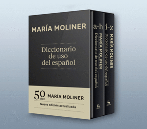DICCIONARIO DE USO DEL ESPAÑOL. MARÍA MOLINER. ESTUCHE 2 VOL